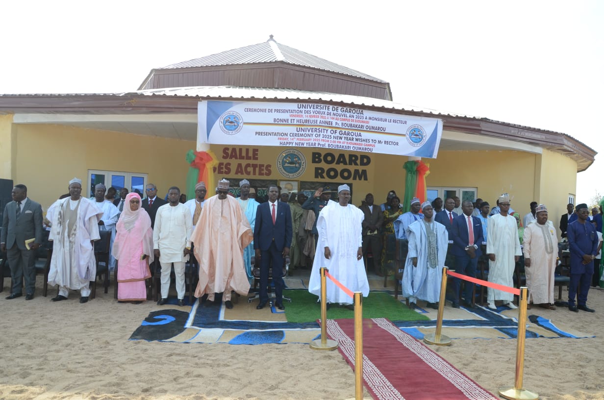 Cérémonie de présentation des voeux de nouvel an 2025 à l'Université de Garoua